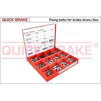 Quick Brake Befestigungsschrauben für Bremstrommel/Scheibe [Hersteller-Nr. 0004C]