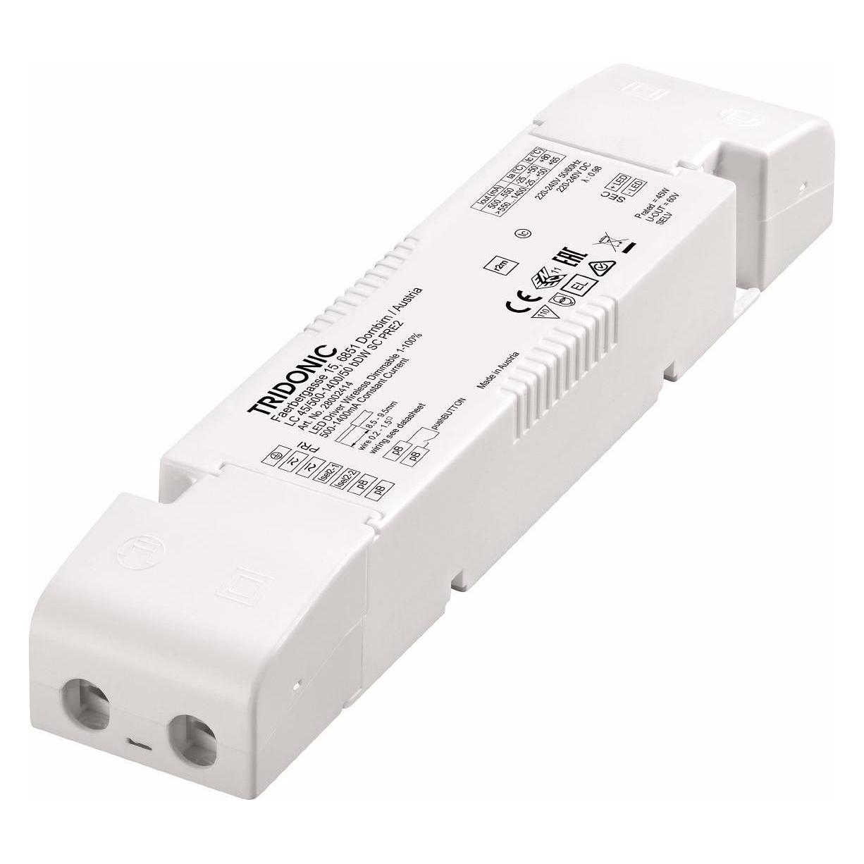 Tridonic BasicDim LC 45W 500-1400mA SC PRE2 (28002414)