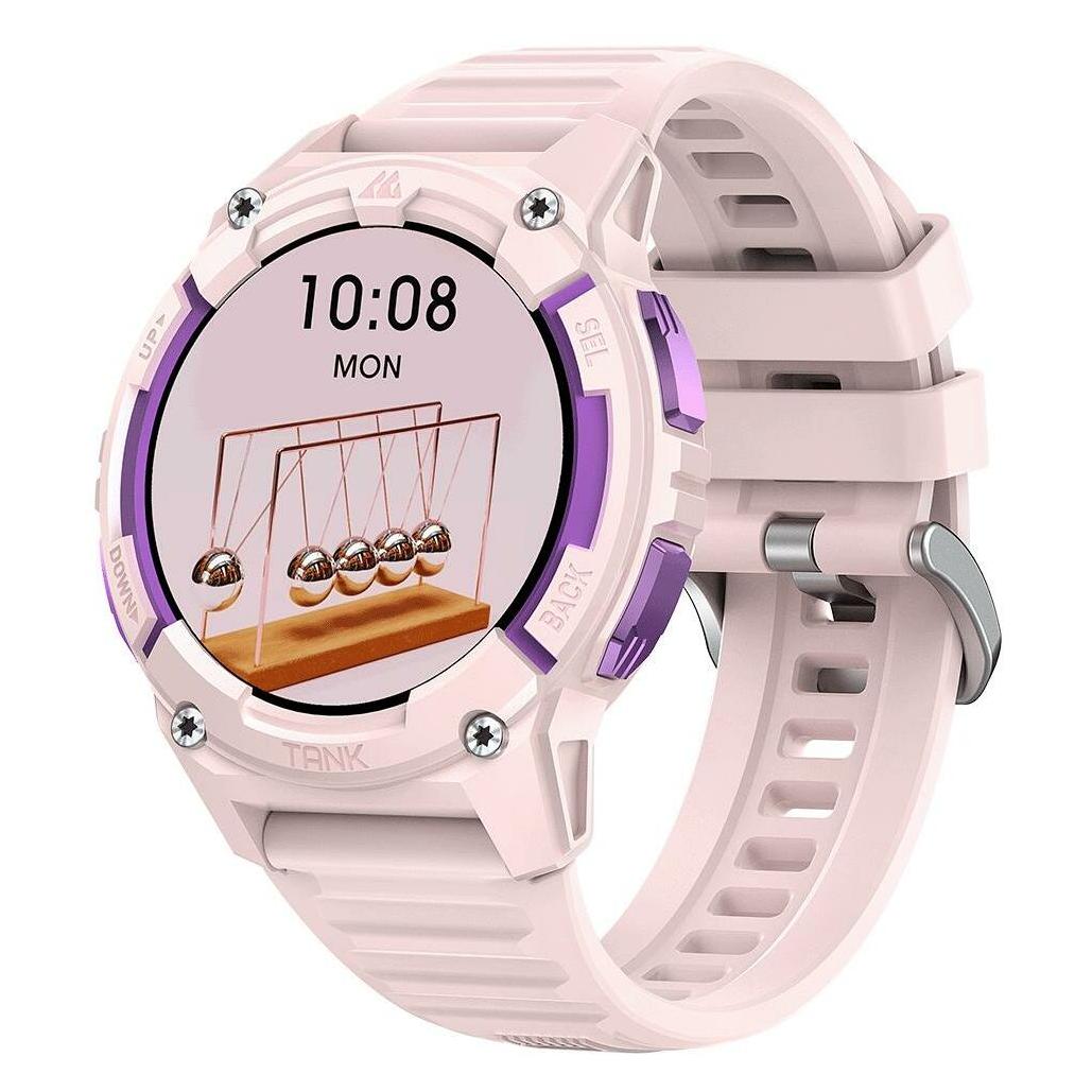 Kospet Smartwatch Tank S2 Silber, Touchscreen: Ja (54 mm, ohne SIM) (TANK S2 Pink)