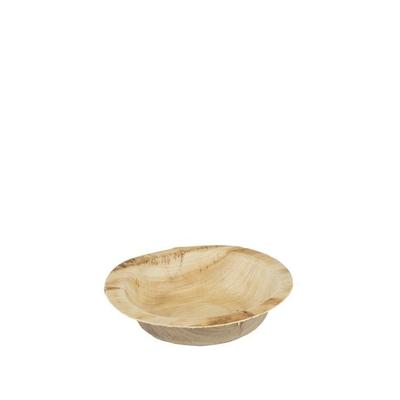 Natureko Runde Ramequins aus Palmblatt ø 12 x 2,5 cm - 150 ml (200 Stück)