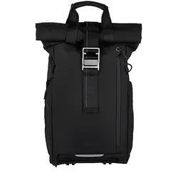 ROLLEI Fotoliner Ocean Rolltop Foto-/Alltagsrucksack, Schwarz