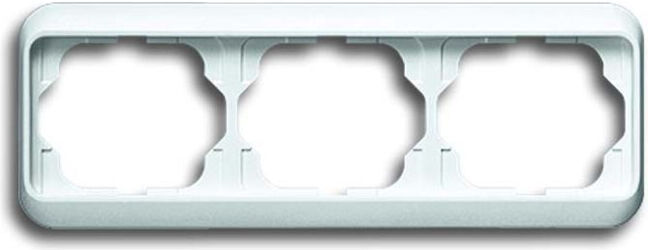 Busch-Jaeger Cadre triple blanc studio, horizontal 1723-24G (2CKA001754A2718)