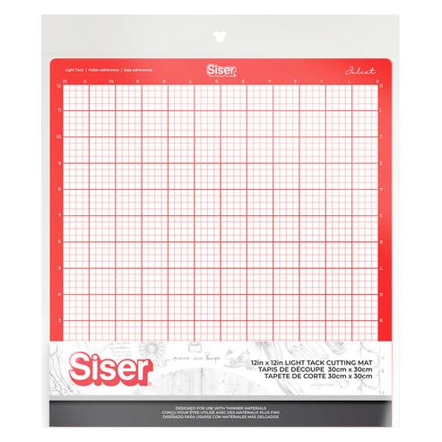 Siser 30 x 30 cm Leicht Klebende Schneidematte (SISCUT-LT-12X12)