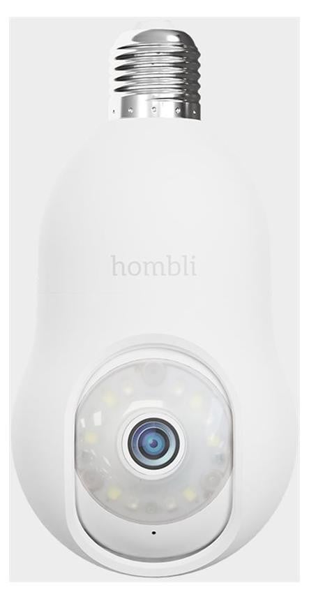 Hombli Bulb Cam 2K slimme buitencamera, wit