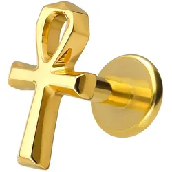 Titan Labret mit Innengewinde ANKH