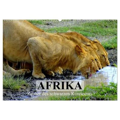 Afrika. Zauber des schwarzen Kontinents (Wandkalender 2027 DIN A2 quer), CALVENDO Monatskalender
