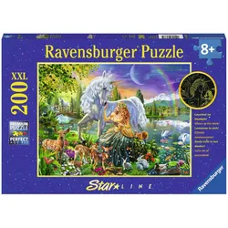 Ravensburger Puzzle - Leuchtpuzzle - Magische Feennacht, 200 Teile