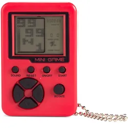Kikkerland Pocket Game, Retro Gaming, Rot