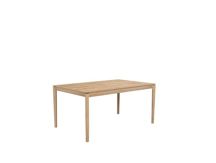 Ethnicraft Bok Esstisch mit Einlegeplatte Oak wax oil 90x160/240 cm