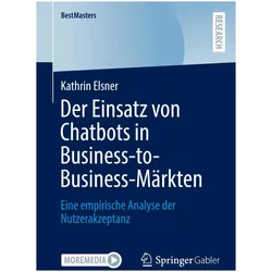 Der Einsatz von Chatbots in Business-to-Business-Märkten, Fachbücher von Kathrin Elsner