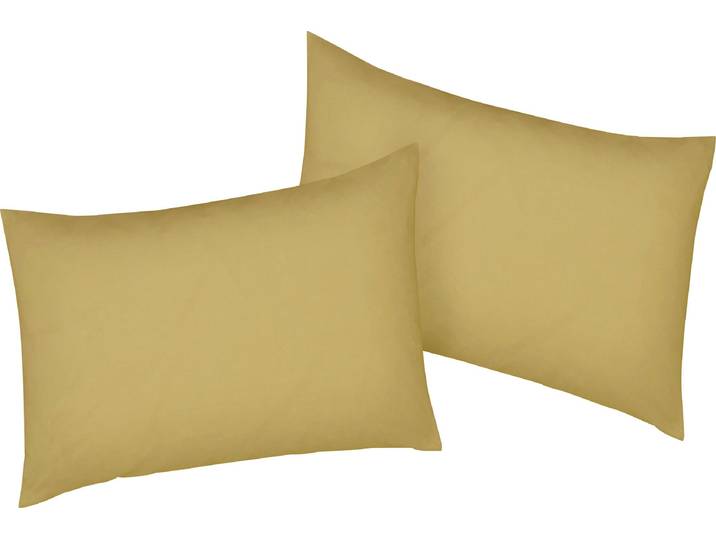 Kissenbezug BELLANA Mako-Jersey-Exclusiv , beige (weizen), B:60cm L:40cm, Baumwolle, Obermaterial: 100% Baumwolle, Kissenbezüge, Kissenbezug, aus reiner Baumwolle
