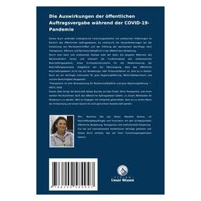 Umbreit Die Auswirkungen der öffentlichen Auftragsvergabe während der COVID-19-Pandemie (Deutsch, Softcover, Rezelina Uka) (69157479)