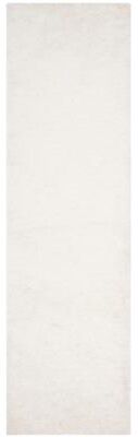SAFAVIEH Handmade Sheep Shag Emmeline Solid Polyester Rug