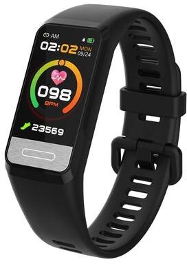 Inspired Deals H03 Smart Fitness Tracker With Blood Oxygen Monitor 1.14 Inch HD Display IP67 Waterproof black