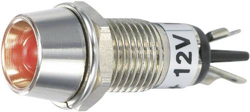 TRU Components TC-R9-115L 12V RED LED-Signalleuchte Rot 12 V/DC