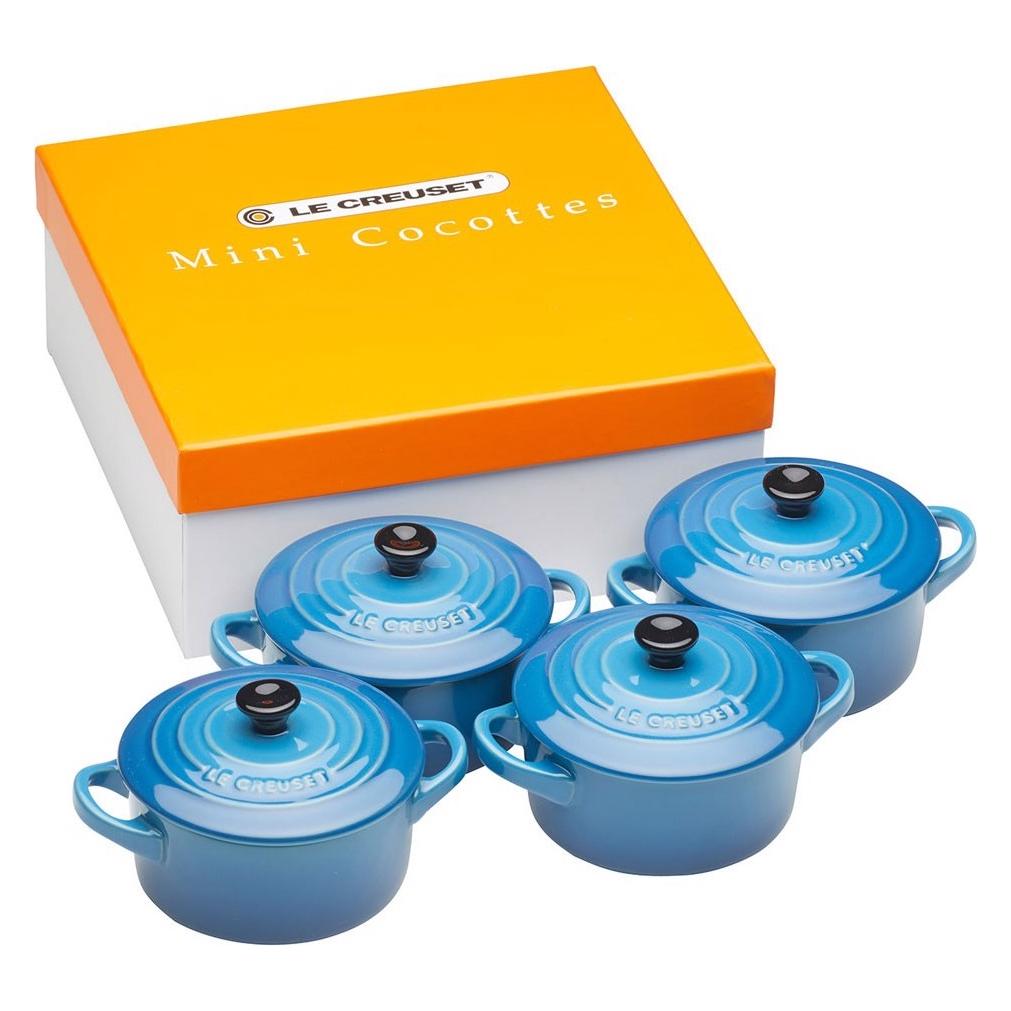 Le Creuset Mini-Cocotte Set AZURE (91006900310010)