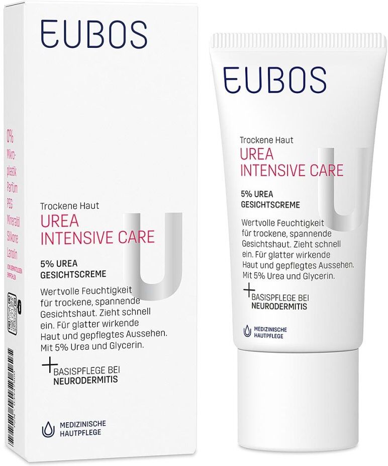 Eubos Trockene Haut Urea 5% Gesichtscreme