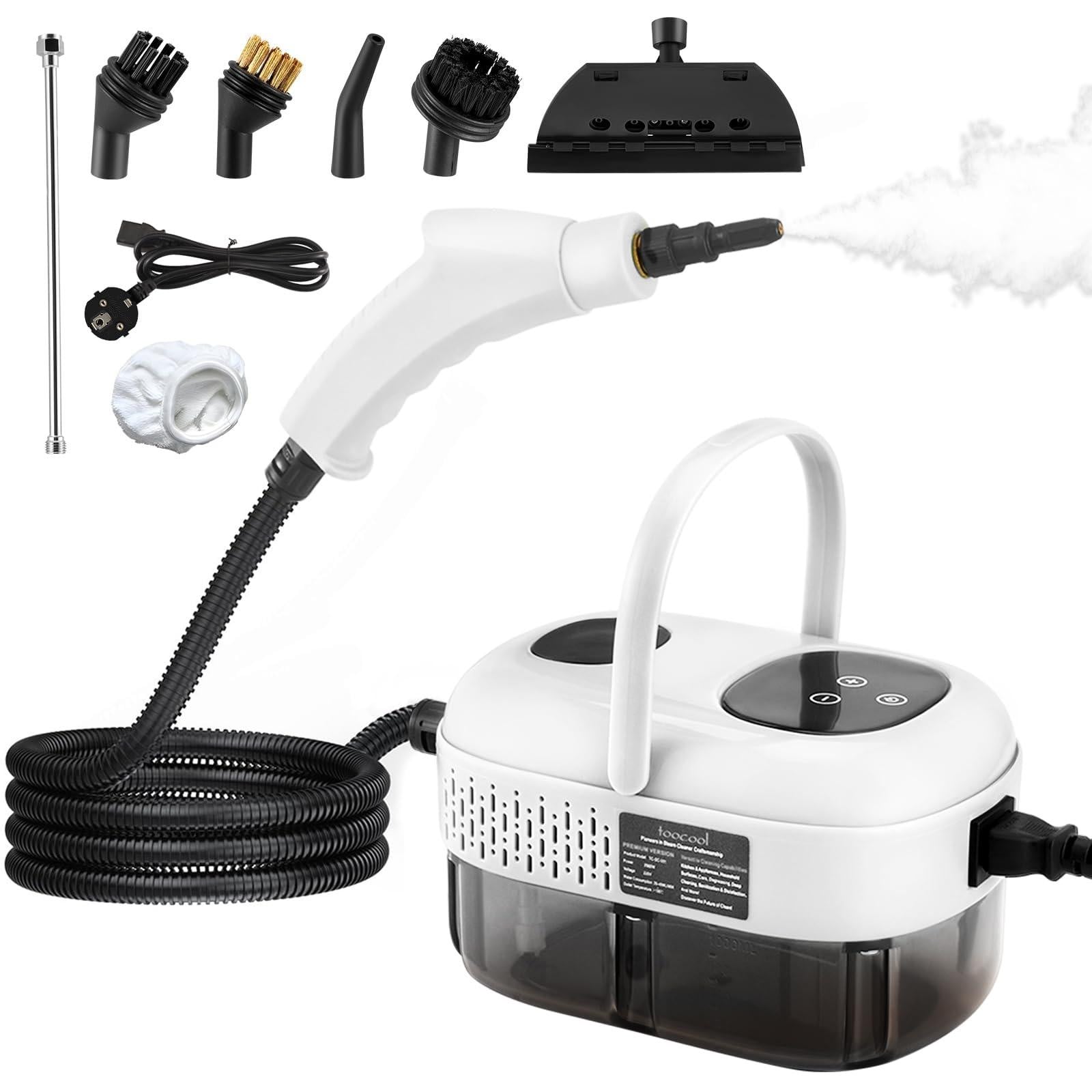 Selius Handstoomreiniger - 2500 W - 1100 ml Waterreservoir - Wit