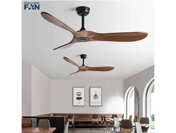36/42/52/60 pouces ventilateur de plafond industriel Vintage ABS ventilateur sans lumière télécommande ventilateur décoratif rétro grands ventilateurs