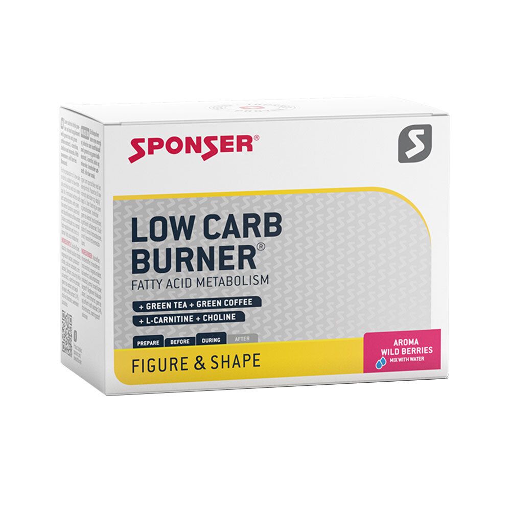 Sponser Low Carb Burner Wild Berries 20x6 g Brausetabletten