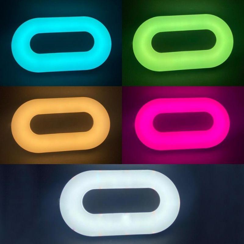 Silumen Applique LED Connectée WiFi 12W Ovale IP54 RGBW