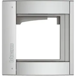 Bticino - RAHMEN+M-TRÄGER 1M ALLMETAL