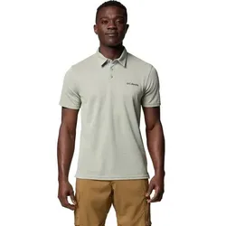 COLUMBIA Herren Polo Nelson Point Polo, Größe XL in Grün Grün