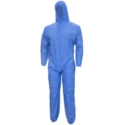 Chemikalien-Schutzanzug "SMS" Typ 5/6 - blau - L - Blau