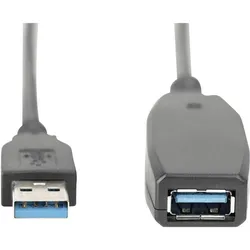 Digitus USB A – USB A (15 m, USB 3.2 Gen 1), USB Kabel