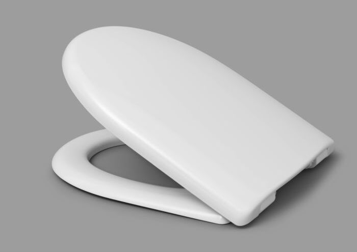 Haro WC-Sitz Move 524251 weiss, Edelstahl Scharniere, mit softclose