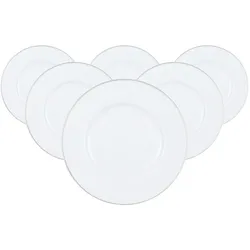 Villeroy & Boch Anmut Platinum No.1 Frühstücksteller, Teller, Weiss
