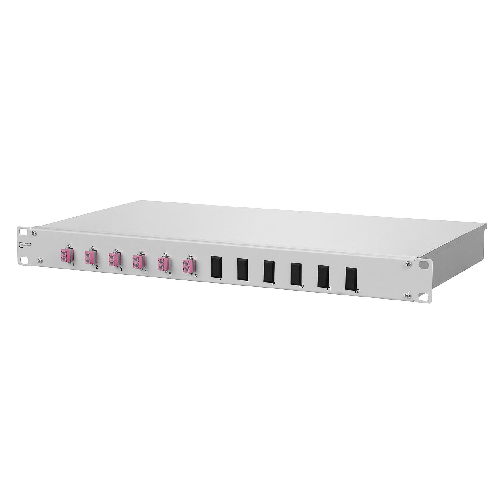 Metz Connect BTR 1502577506-F OpDAT fix Patchfeld 6xLC-D Pigtails OM4 eingel.u.abgesetzt (1502577506-F)