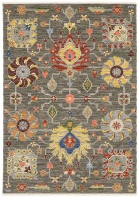 Style Haven Lawson Classic Bohemian Wool Fringe Edge Area Rug