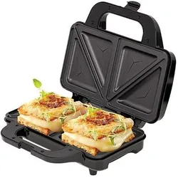 Adler Usa XXL, Kontaktgrill, Schwarz, Silber