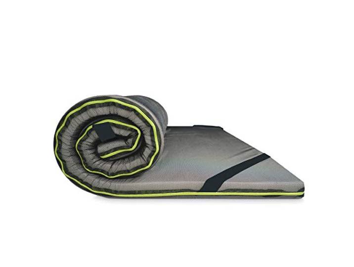 DUÉRMETE ONLINE Topper Viskoelastische Matratze, Bio-Sport, 5 cm, Dicke Super atmungsaktives Gewebe Anti-Milben und Bakterien, Anti-Stress-Effekt, 140 x 190 cm