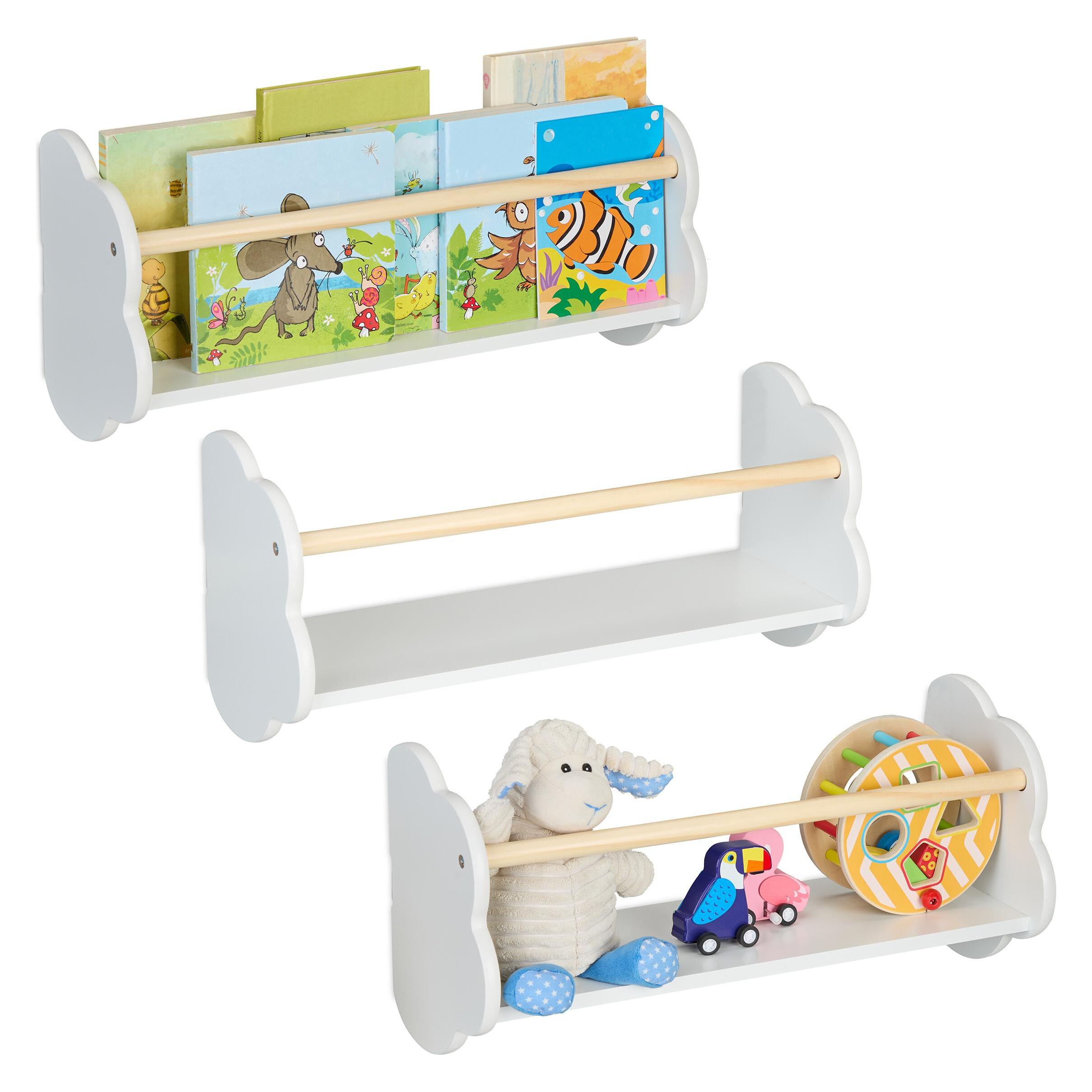Relaxdays Bücherregal (50 x 18 x 24 cm) (4052025501532)