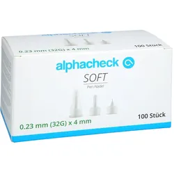 Alphacheck soft Pen-Nadeln 32 Gx4 mm
