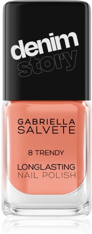 Gabriella Salvete Longlasting Enamel Denim Story long-lasting nail polish shade 08 Trendy 11 ml