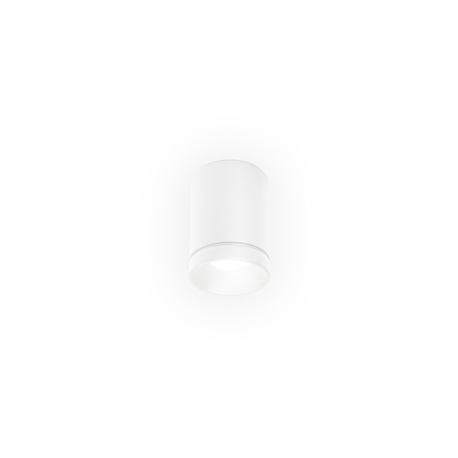 Wever & Ducré LED-Deckenaußenleuchte TAIO IP65 CEILING SURF 1.0 - 2700K W weiß 180884W3 5404037312375