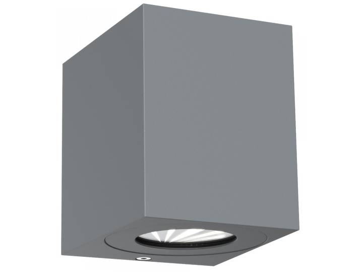Nordlux LED Lampe murale d'extérieur Canto Kubi 2 IP44 Gris 49711010