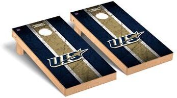 Skip's Garage Illinois Springfield UIS Prairie Stars Vintage Cornhole Board Set