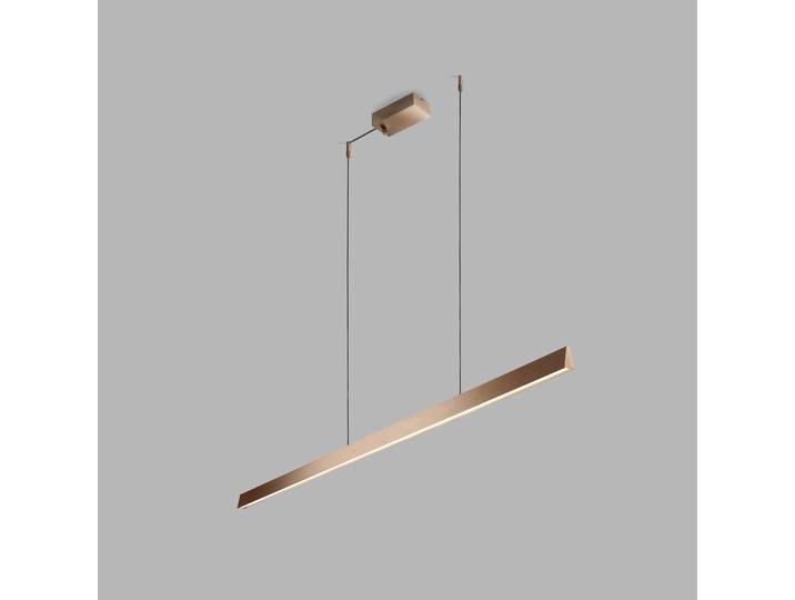 Edge Linear S1500 LED-Hängelampe rosegold, CCT - Light-Point - Arbeitszimmer / Büro - Design - Aluminium - Mehrflammig