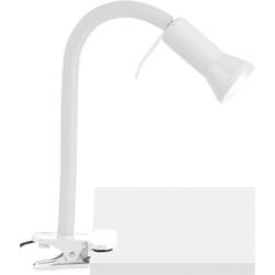 Brilliant Antony Klemmleuchte Energiesparlampe E14 40 W Weiß 24705T05
