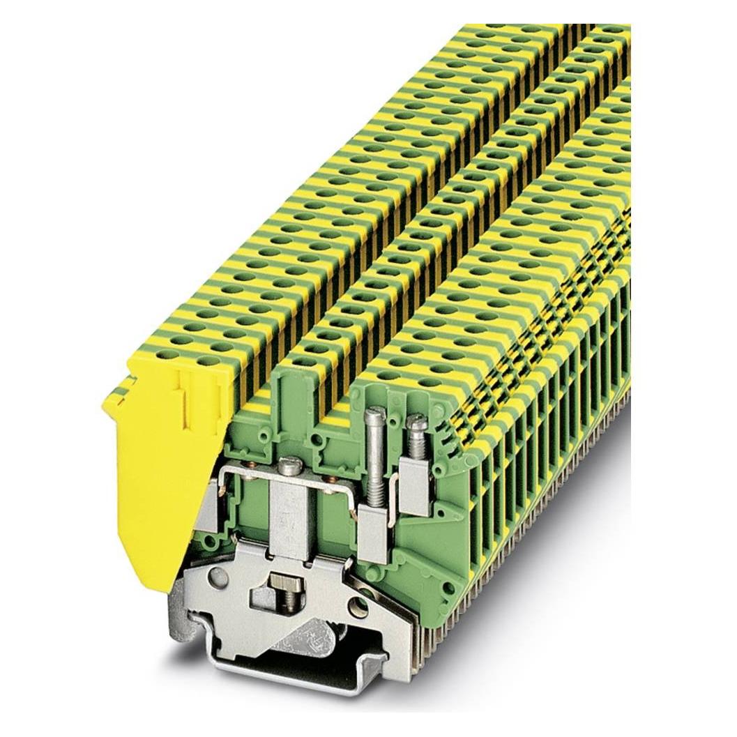 Phoenix Contact 1-Level Terminal Block Green-Yellow (2775456)