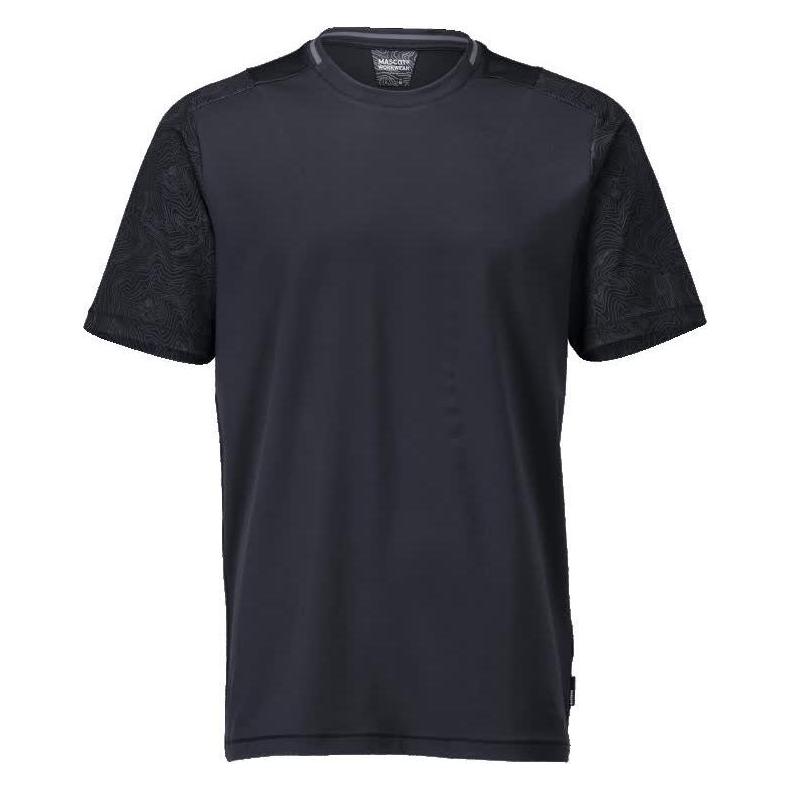 Mascot T-Shirt, moderne Passform schwarzblau, Gr.5XL (5XL) (229309)