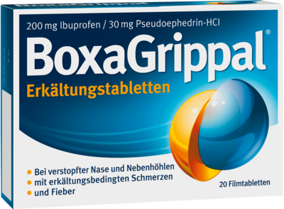 Sanofi-Aventis Deutschland GmbH GB Selbstmedikation /Consumer-Care BOXAGRIPPAL 200 mg/30 mg Filmtabletten 20 St 03954763
