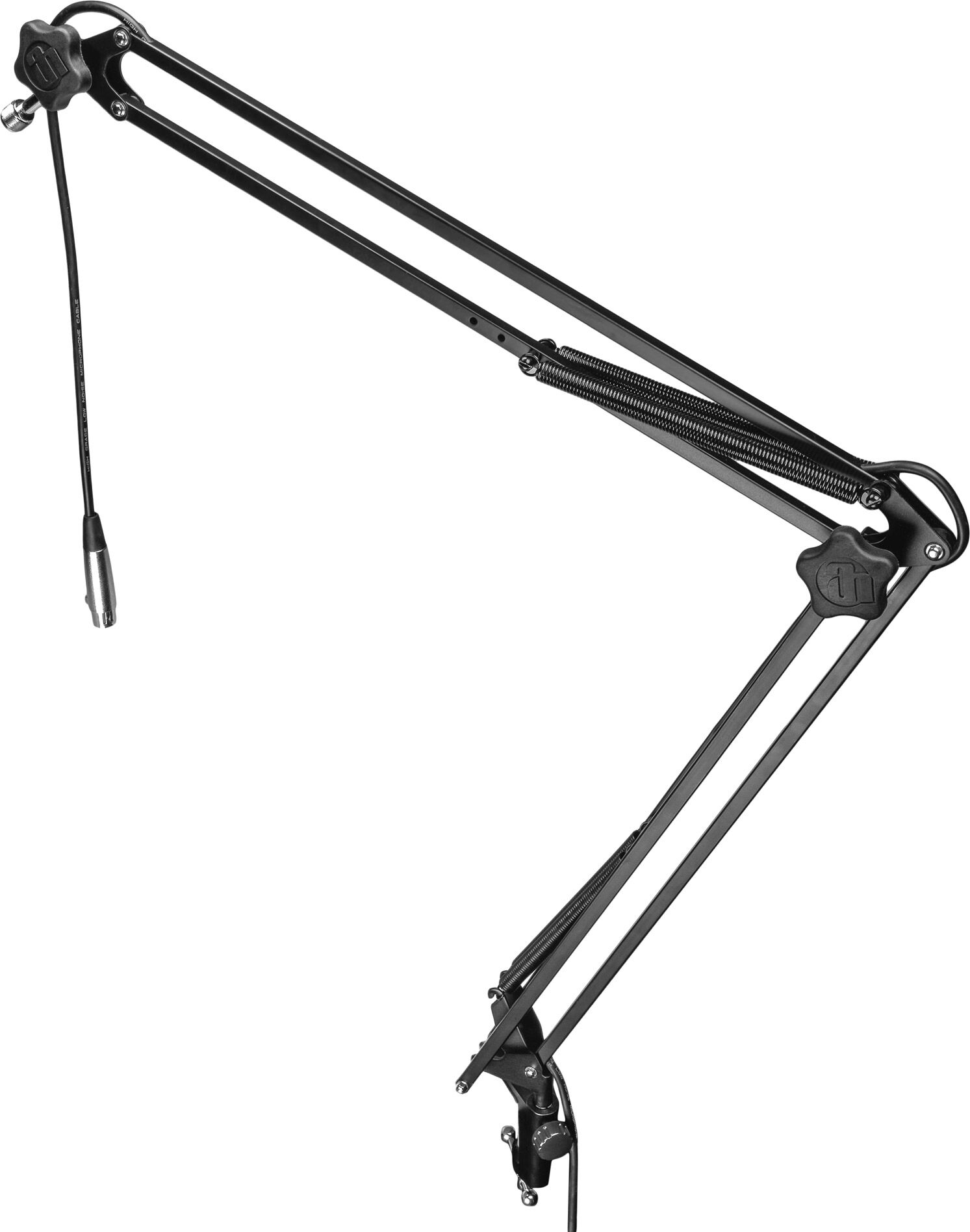 Adam Hall Stands S Tba 01 - Tisch Mikrofonarm Mit Integriertem Xlr-Kabel