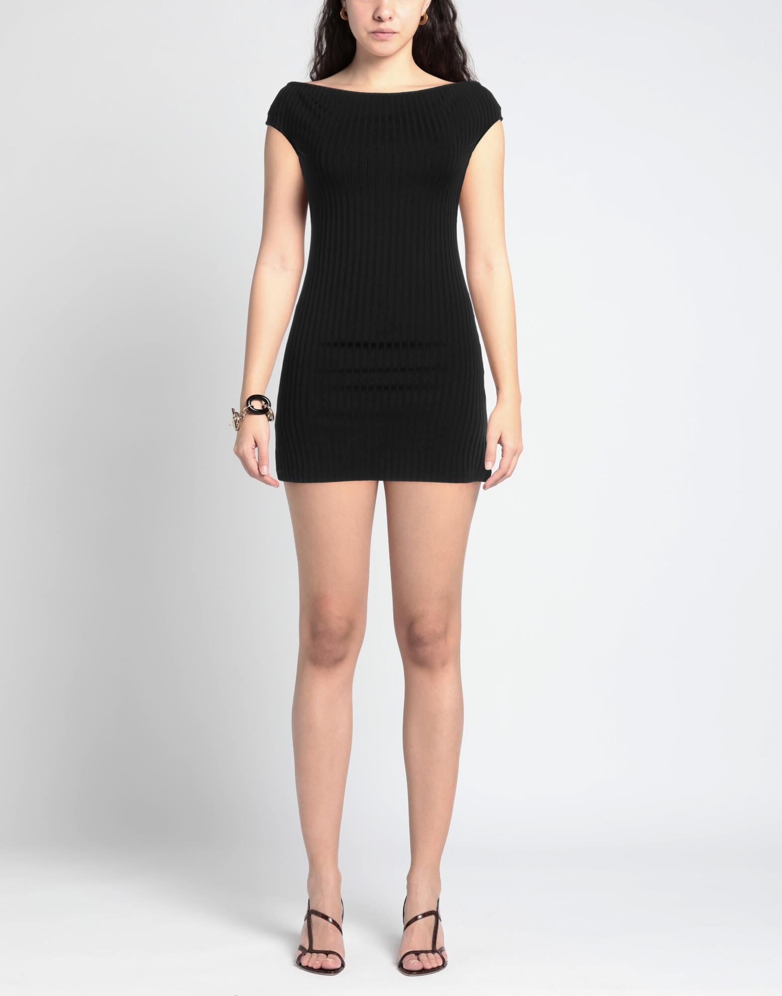 Ami Alexandre Mattiussi Minivestido Mujer Negro M Mujer