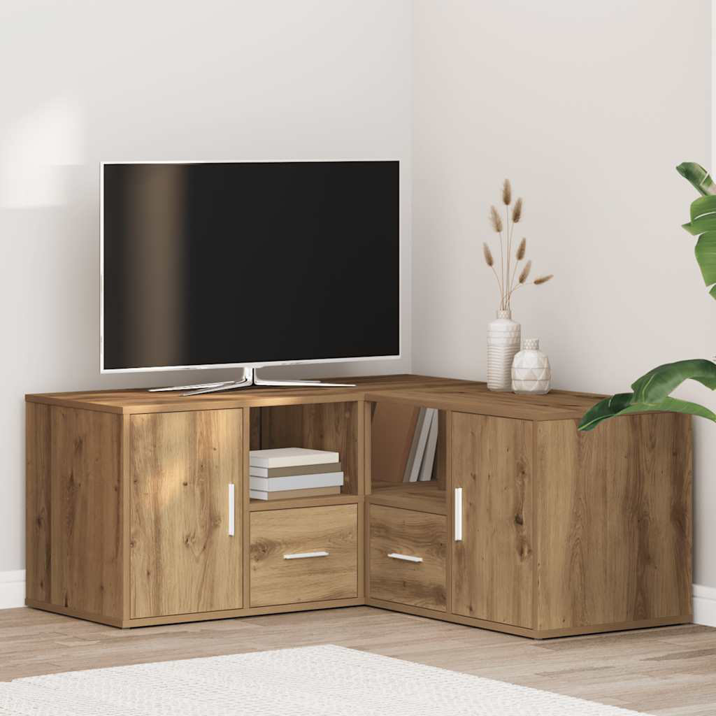 17 Stories TV Stand for TVs up to 70" Artisan Oak 70"