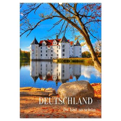 DEUTSCHLAND. Du bist so schön (Wandkalender 2027 DIN A2 hoch), CALVENDO Monatskalender